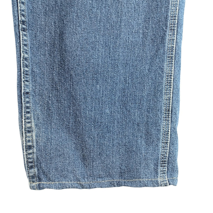 Lee DUNGAREES denim painter pants for men, size W34 unclear blue type Vintage Second Hand