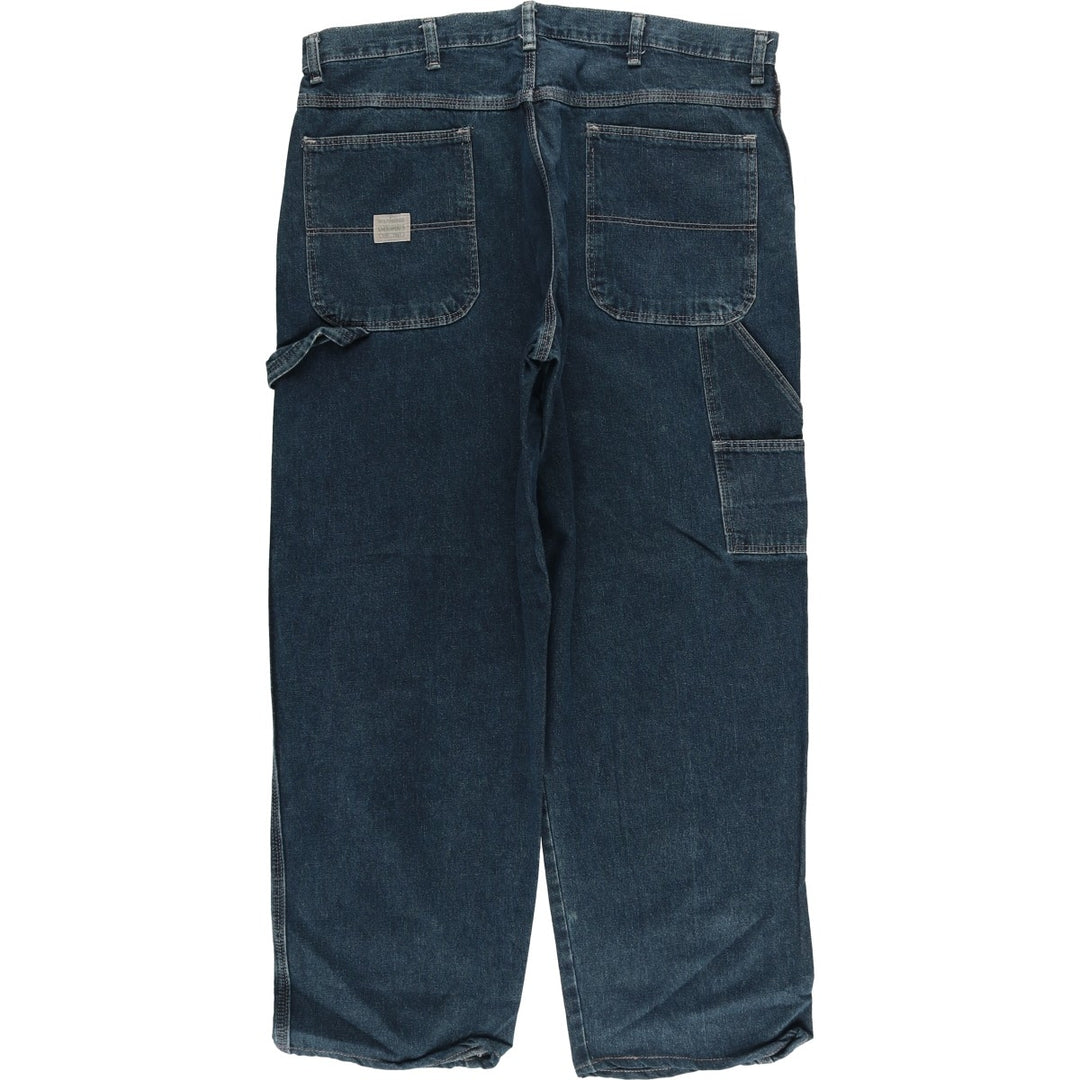00'S Wrangler CARPENTER denim painter pants for men, equivalent to w37 cotton blue type Vintage Second Hand