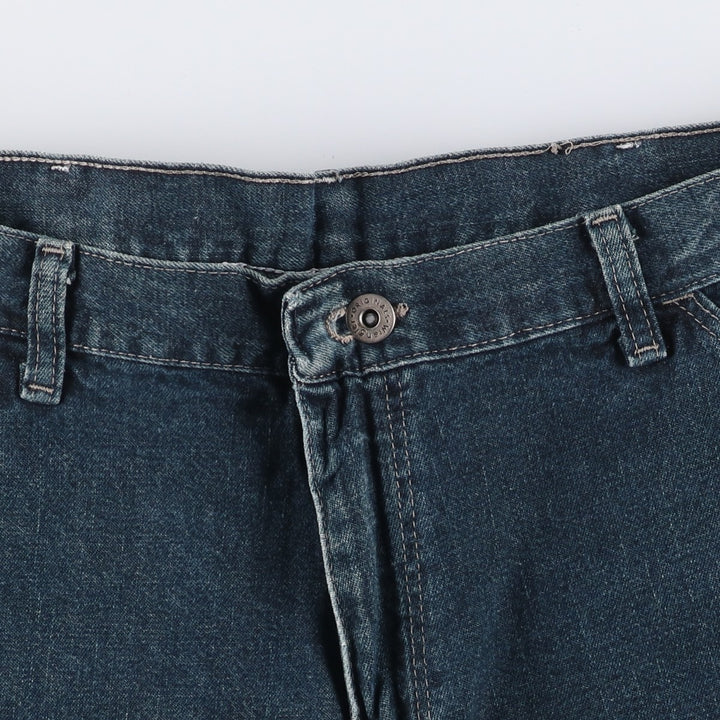 00'S Wrangler CARPENTER denim painter pants for men, equivalent to w37 cotton blue type Vintage Second Hand