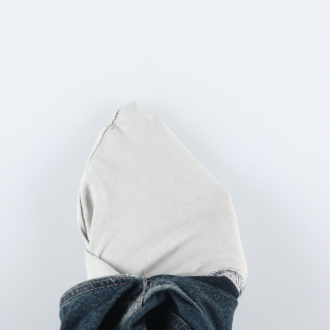 00'S Wrangler CARPENTER denim painter pants for men, equivalent to w37 cotton blue type Vintage Second Hand