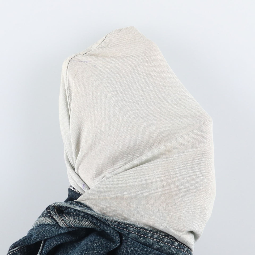 00'S Wrangler CARPENTER denim painter pants for men, equivalent to w37 cotton blue type Vintage Second Hand