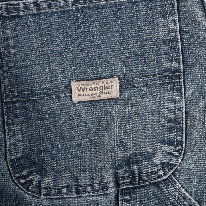 00'S Wrangler CARPENTER denim painter pants for men, equivalent to W34 cotton blue type Vintage Second Hand