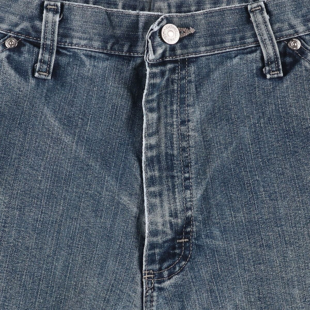 00'S Wrangler CARPENTER denim painter pants for men, equivalent to W34 cotton blue type Vintage Second Hand