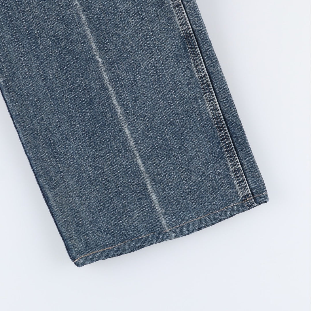 00'S Wrangler CARPENTER denim painter pants for men, equivalent to W34 cotton blue type Vintage Second Hand