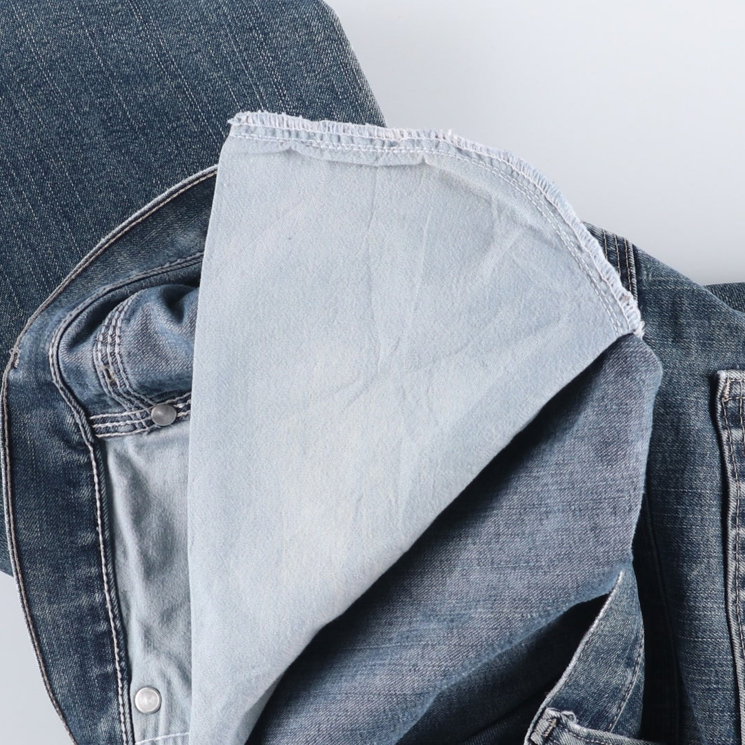 00'S Wrangler CARPENTER denim painter pants for men, equivalent to W34 cotton blue type Vintage Second Hand