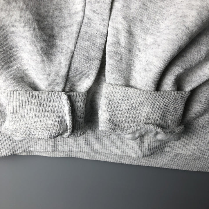 Vintage 90'S Lee Heavy Weight Solid Color Blank Sweatshirt, Made in USA, Men's Size L cotton gray type Vintage Second Hand