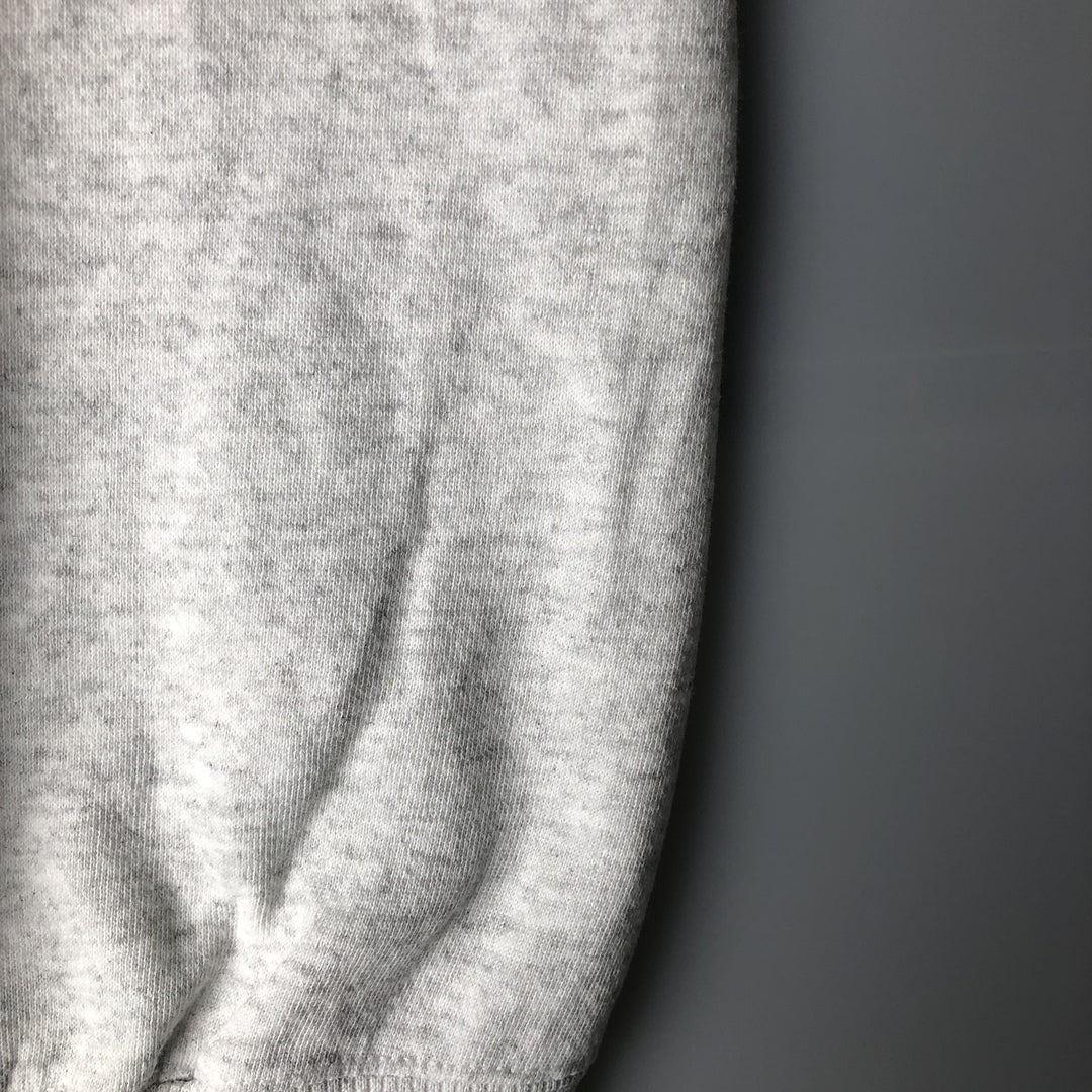 Vintage 90'S Lee Heavy Weight Solid Color Blank Sweatshirt, Made in USA, Men's Size L cotton gray type Vintage Second Hand