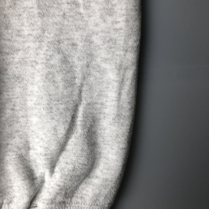 Vintage 90'S Lee Heavy Weight Solid Color Blank Sweatshirt, Made in USA, Men's Size L cotton gray type Vintage Second Hand