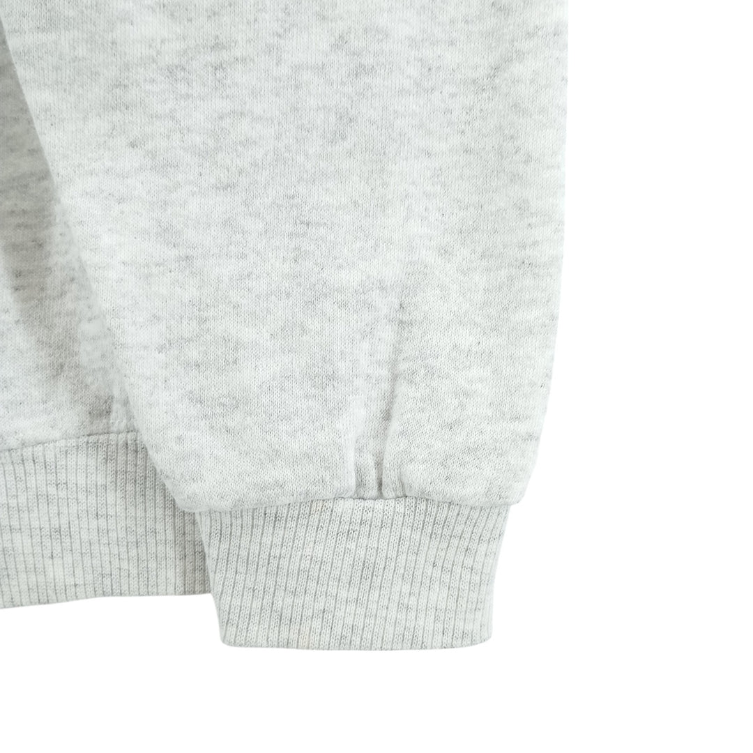 Vintage 90'S Lee Heavy Weight Solid Color Blank Sweatshirt, Made in USA, Men's Size L cotton gray type Vintage Second Hand
