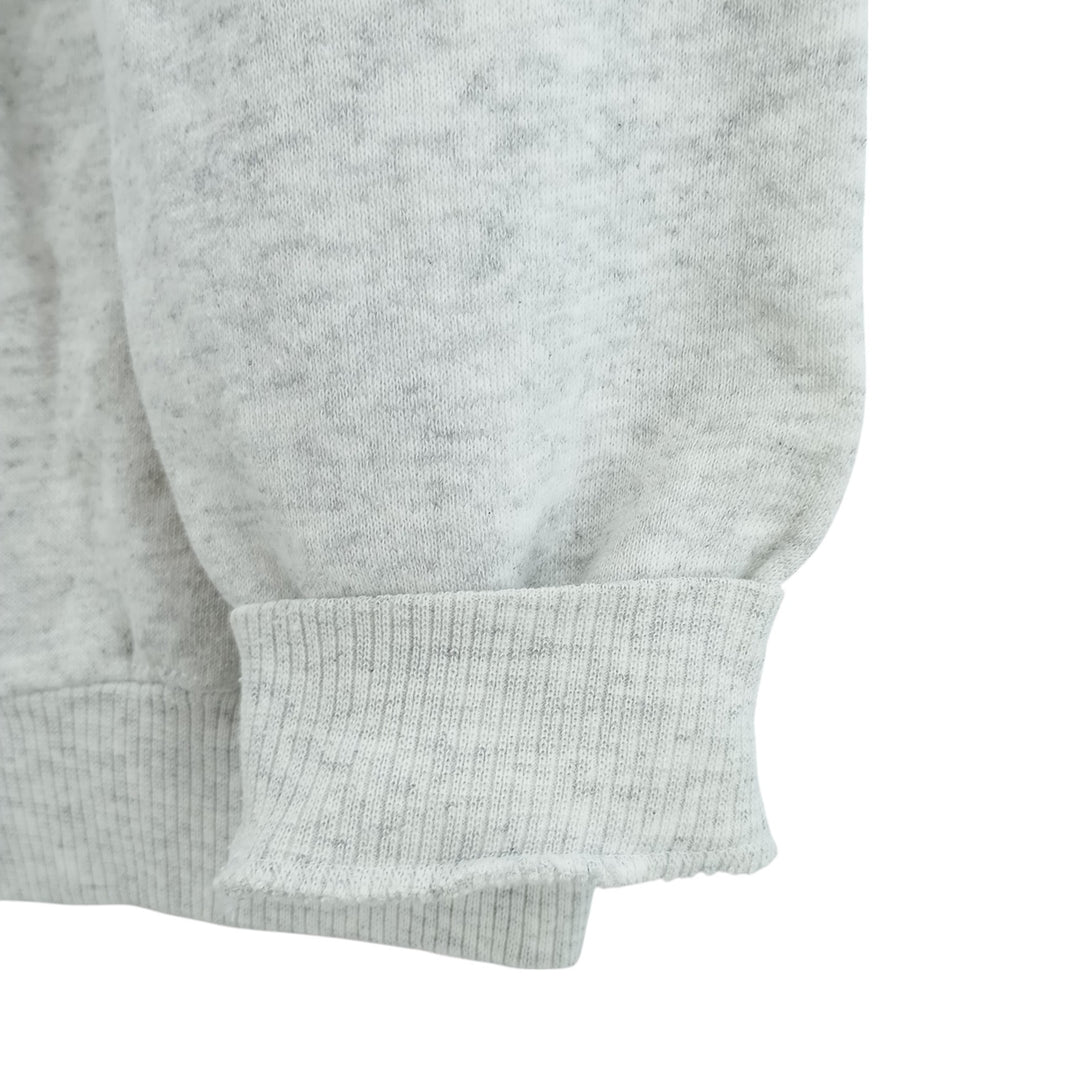 Vintage 90'S Lee Heavy Weight Solid Color Blank Sweatshirt, Made in USA, Men's Size L cotton gray type Vintage Second Hand