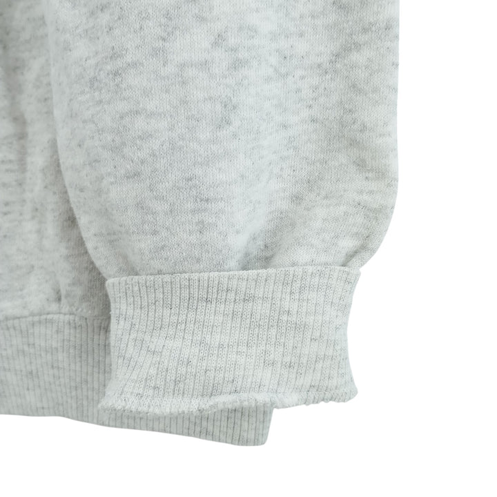 Vintage 90'S Lee Heavy Weight Solid Color Blank Sweatshirt, Made in USA, Men's Size L cotton gray type Vintage Second Hand