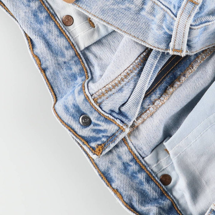 90'S Levi's 550 Relaxed Fit Tapered Denim Pants, Made in USA, Men's, Size 37, Vintage cotton blue type Vintage Second Hand