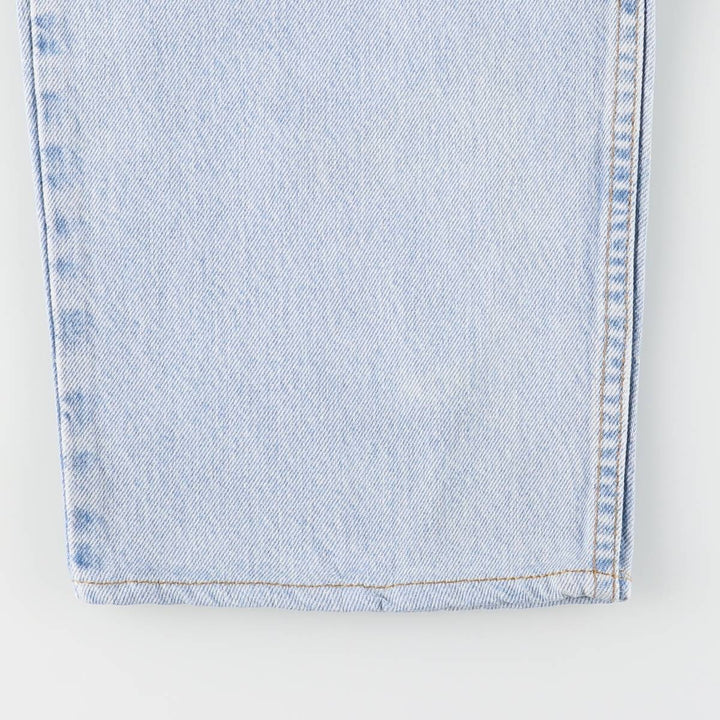 90'S Levi's 550 Relaxed Fit Tapered Denim Pants, Made in USA, Men's, Size 37, Vintage cotton blue type Vintage Second Hand