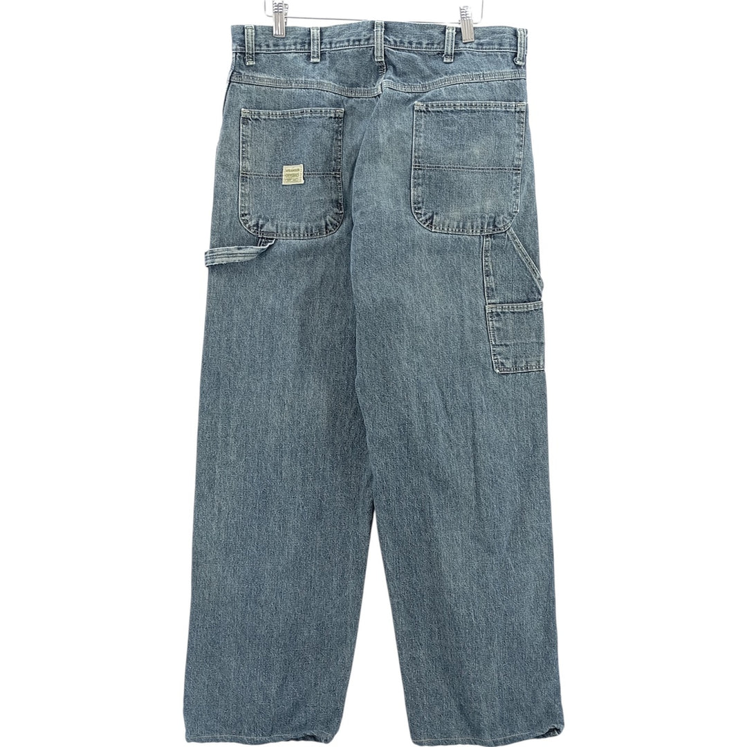 2000'S Wrangler Originals Carpenter Denim Painter Pants, Men's, Size W34 cotton blue type Vintage Second Hand