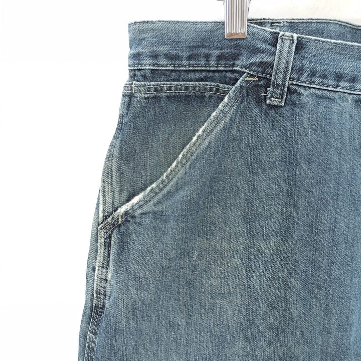 2000'S Wrangler Originals Carpenter Denim Painter Pants, Men's, Size W34 cotton blue type Vintage Second Hand