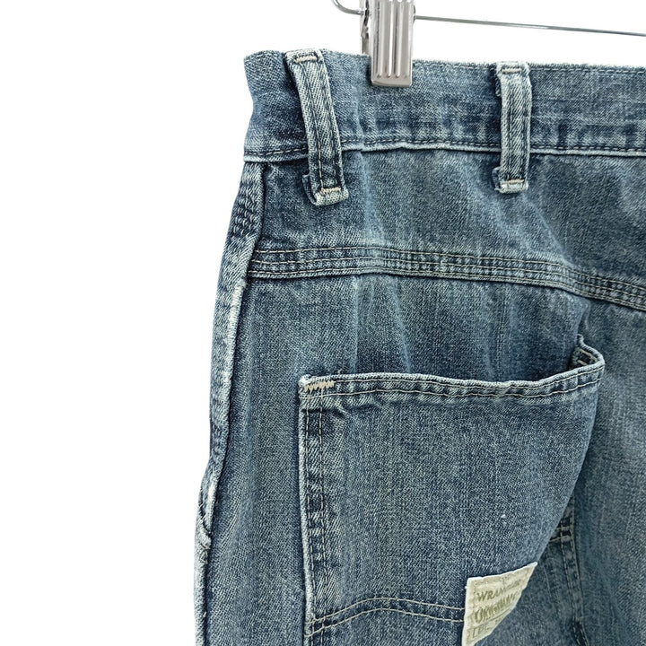 2000'S Wrangler Originals Carpenter Denim Painter Pants, Men's, Size W34 cotton blue type Vintage Second Hand