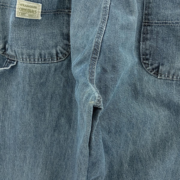 2000'S Wrangler Originals Carpenter Denim Painter Pants, Men's, Size W34 cotton blue type Vintage Second Hand
