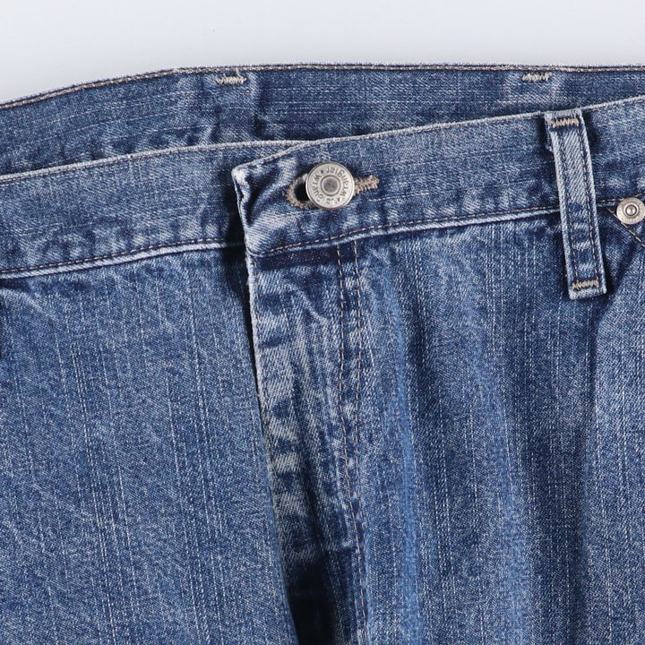 00'S Wrangler CARPENTER denim painter pants for men, equivalent to w37 cotton blue type Vintage Second Hand