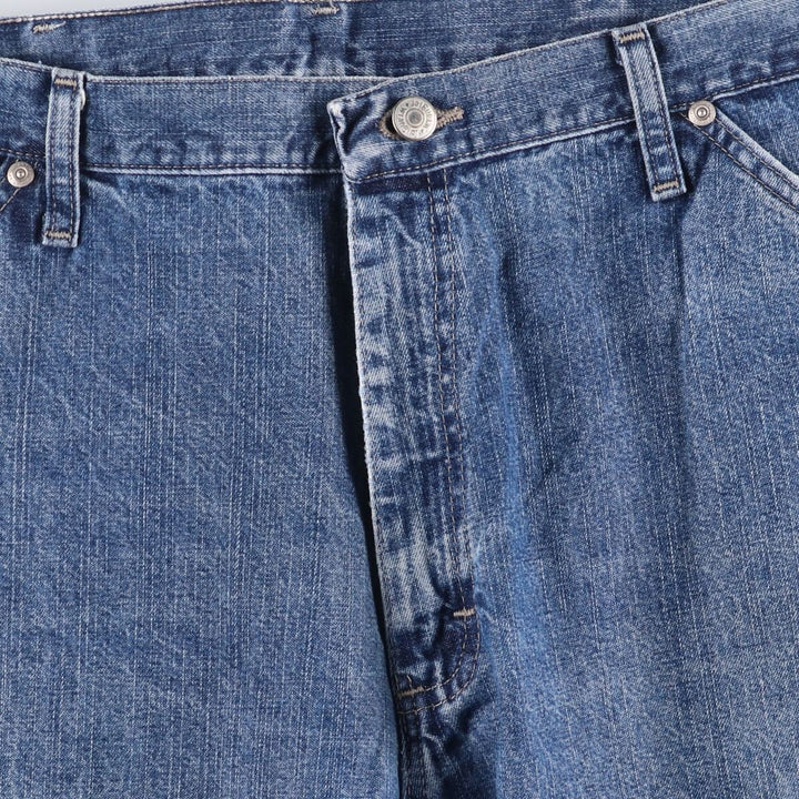 00'S Wrangler CARPENTER denim painter pants for men, equivalent to w37 cotton blue type Vintage Second Hand