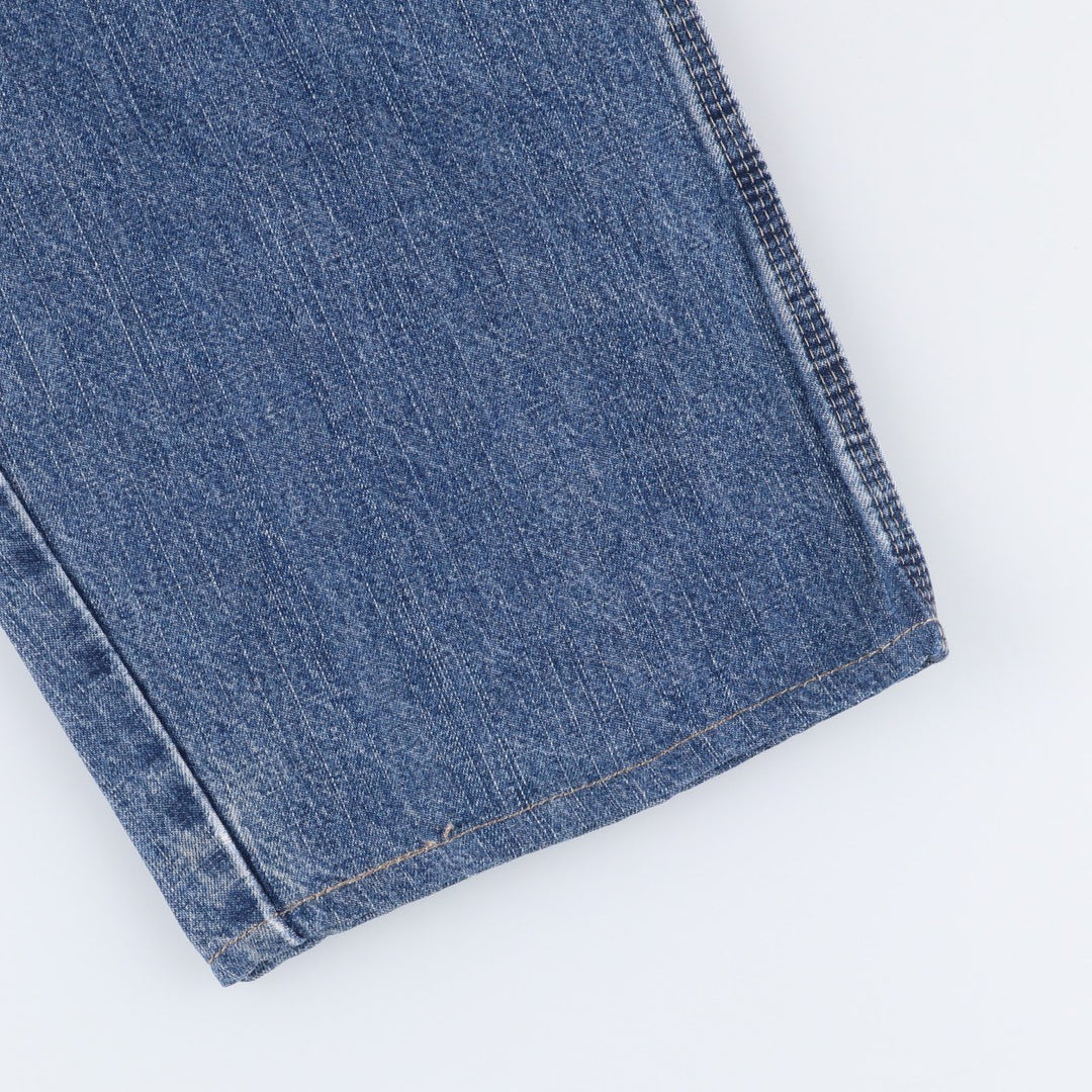 00'S Wrangler CARPENTER denim painter pants for men, equivalent to w37 cotton blue type Vintage Second Hand