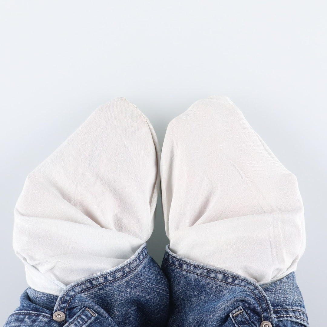 00'S Wrangler CARPENTER denim painter pants for men, equivalent to w37 cotton blue type Vintage Second Hand