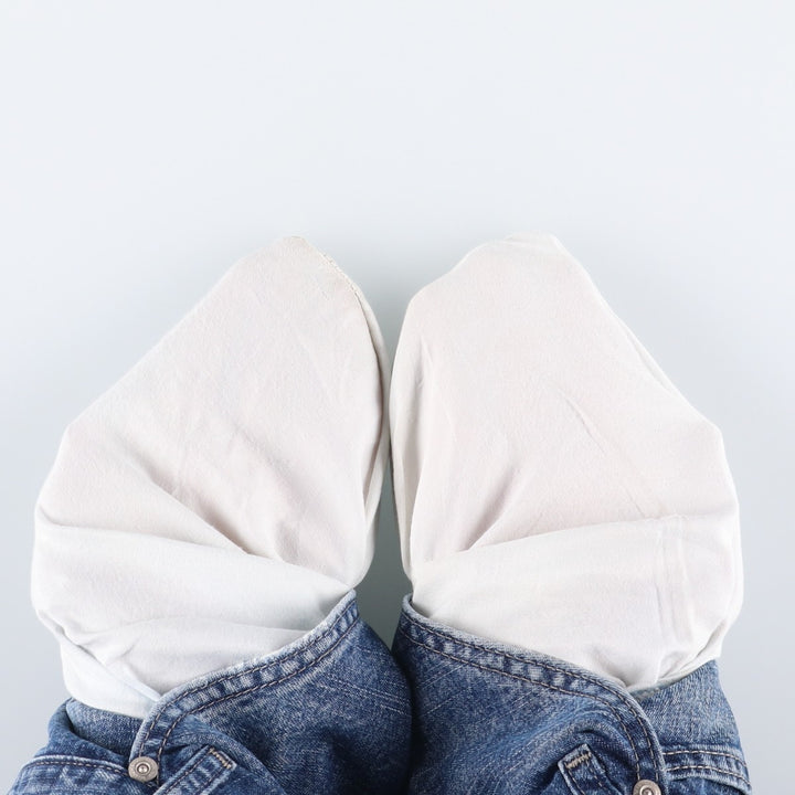 00'S Wrangler CARPENTER denim painter pants for men, equivalent to w37 cotton blue type Vintage Second Hand