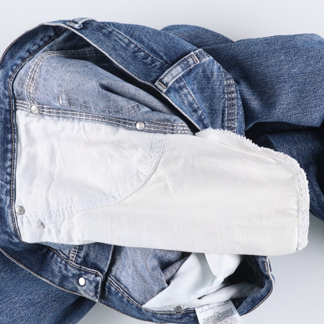 00'S Wrangler CARPENTER denim painter pants for men, equivalent to w37 cotton blue type Vintage Second Hand