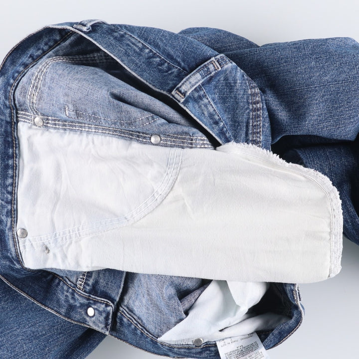 00'S Wrangler CARPENTER denim painter pants for men, equivalent to w37 cotton blue type Vintage Second Hand