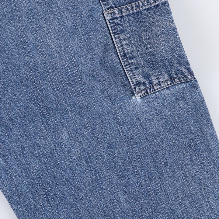 00'S Wrangler CARPENTER denim painter pants for men, equivalent to w37 cotton blue type Vintage Second Hand