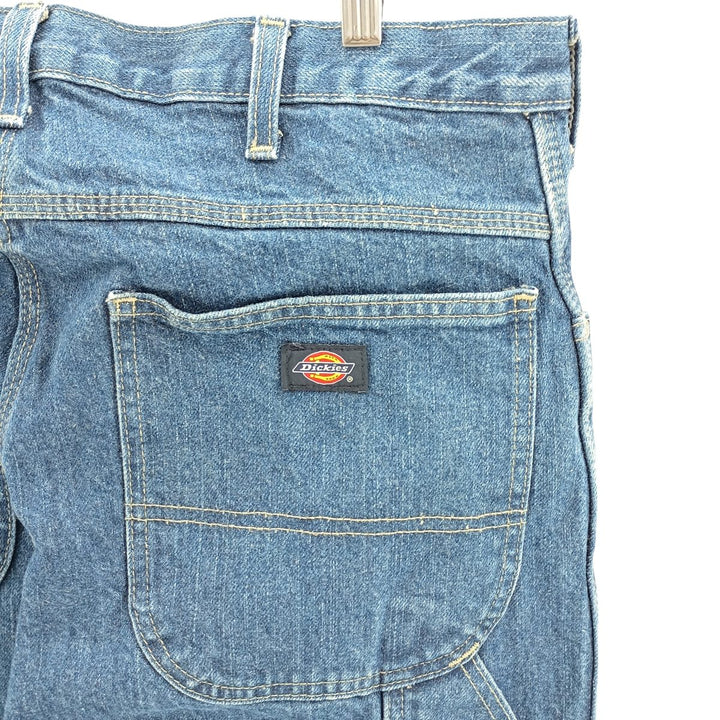 Dickies denim painter pants for men, equivalent to W34 cotton blue type Vintage Second Hand
