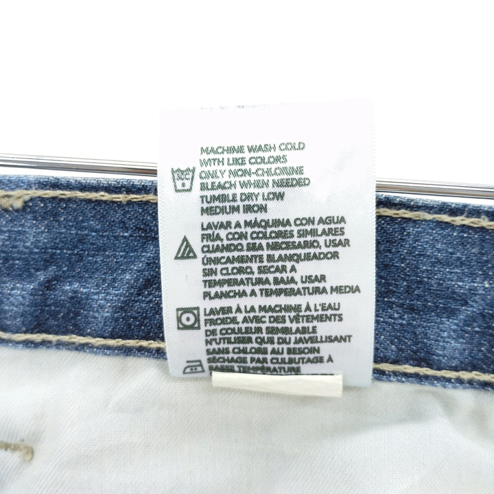 Dickies denim painter pants for men, equivalent to W34 cotton blue type Vintage Second Hand