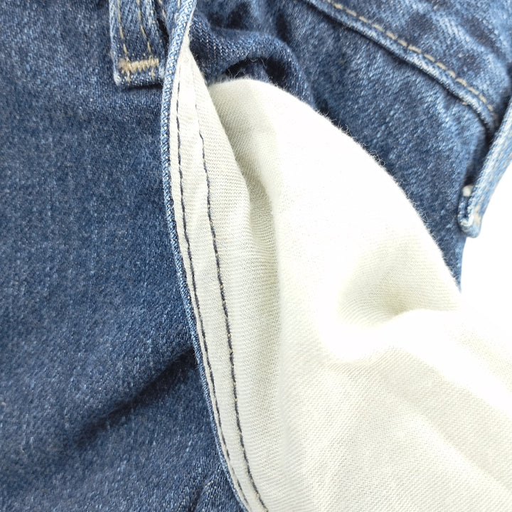 Dickies denim painter pants for men, equivalent to W34 cotton blue type Vintage Second Hand
