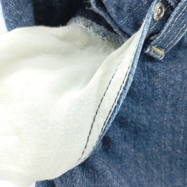 Dickies denim painter pants for men, equivalent to W34 cotton blue type Vintage Second Hand