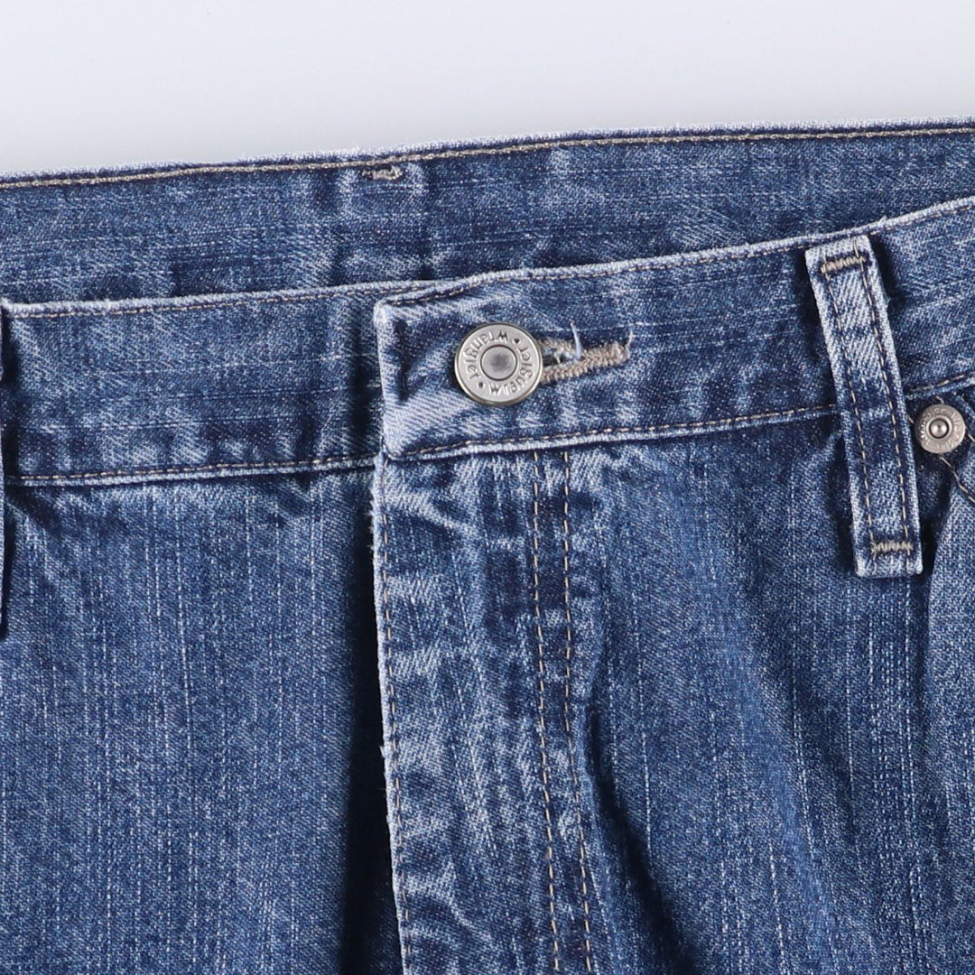 00'S Wrangler CARPENTER denim painter pants for men, equivalent to W32 cotton blue type Vintage Second Hand