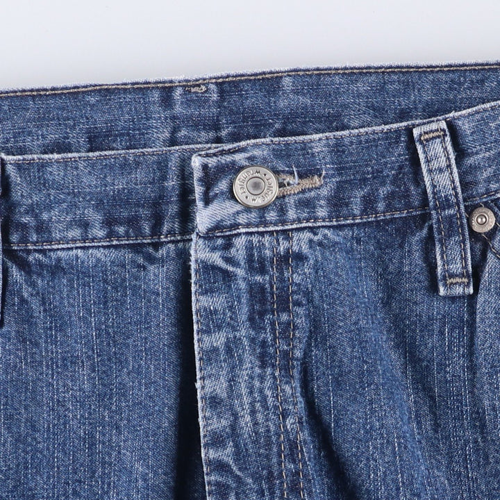 00'S Wrangler CARPENTER denim painter pants for men, equivalent to W32 cotton blue type Vintage Second Hand