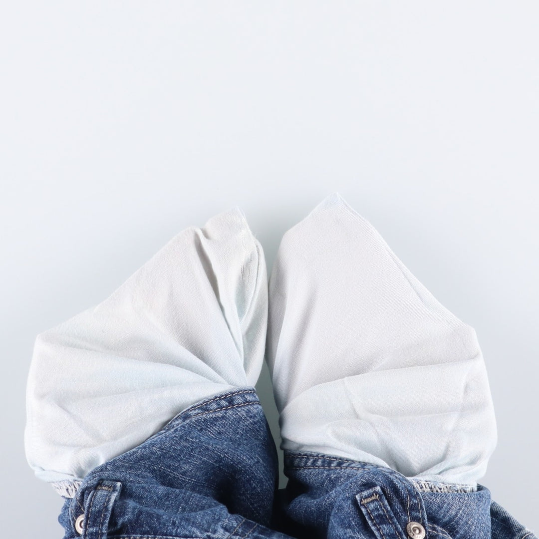 00'S Wrangler CARPENTER denim painter pants for men, equivalent to W32 cotton blue type Vintage Second Hand