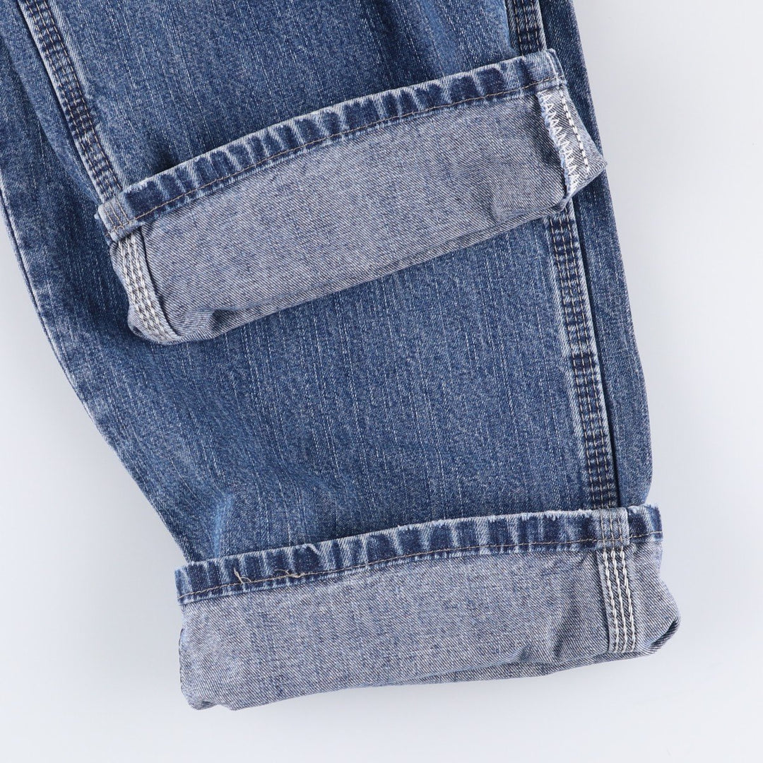 00'S Wrangler CARPENTER denim painter pants for men, equivalent to W32 cotton blue type Vintage Second Hand