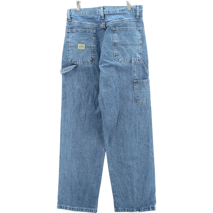 2000'S Wrangler ORIINALS CARPENTER Denim Painter Pants, Men's, Size W31 cotton blue type Vintage Second Hand