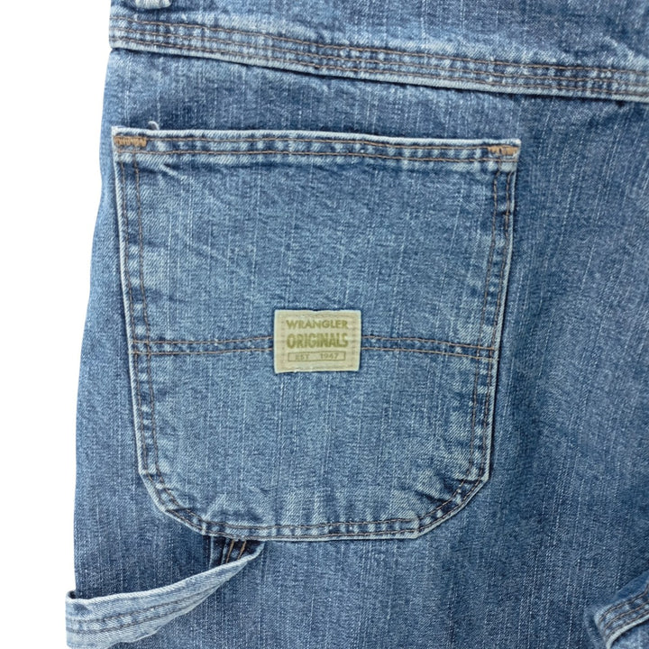 2000'S Wrangler ORIINALS CARPENTER Denim Painter Pants, Men's, Size W31 cotton blue type Vintage Second Hand