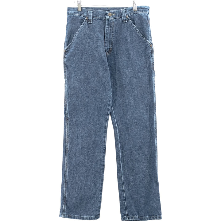 00'S Wrangler Denim Painter Pants Men's W31 equivalent cotton blue type Vintage Second Hand