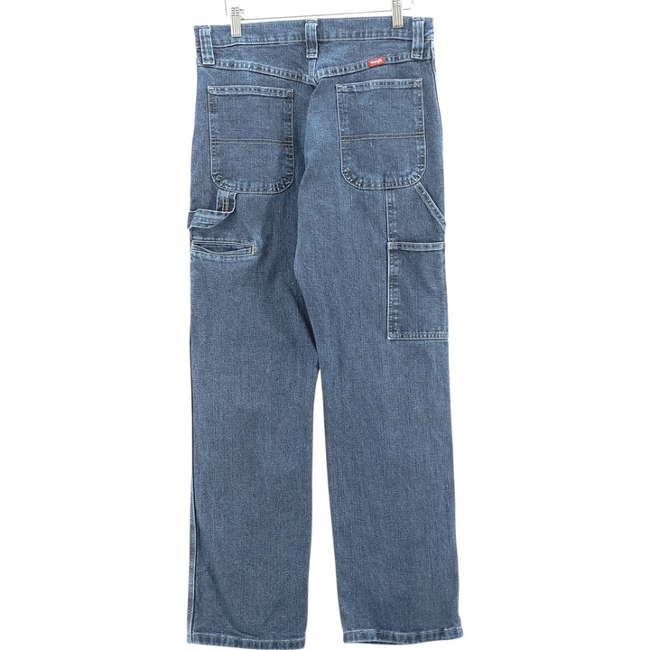 00'S Wrangler Denim Painter Pants Men's W31 equivalent cotton blue type Vintage Second Hand
