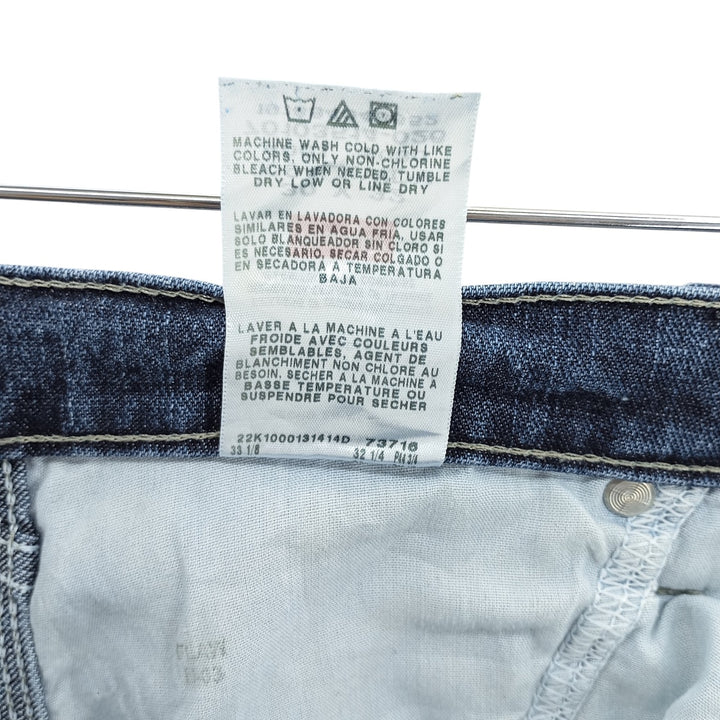 00'S Wrangler Denim Painter Pants Men's W31 equivalent cotton blue type Vintage Second Hand