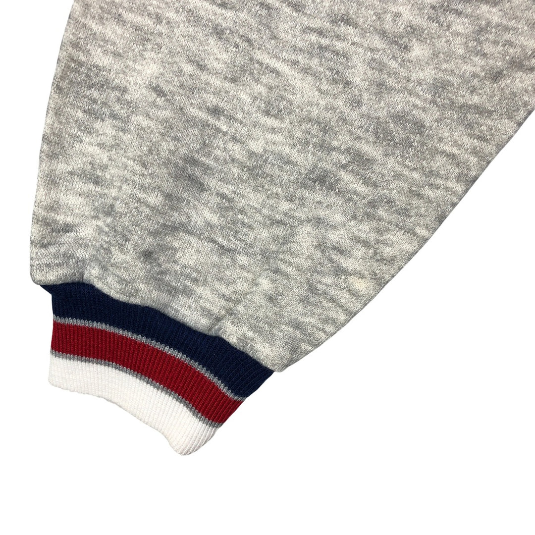 BASSETT WALKER plain blank sweatshirt, made in the USA, men's size L acrylic gray type Vintage Second Hand