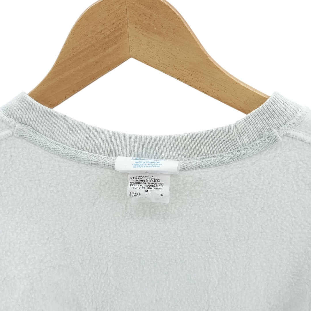 Champion REVERSE WEAVE Reverse Weave Printed Sweatshirt Trainer Men's M size cotton gray type Vintage Second Hand