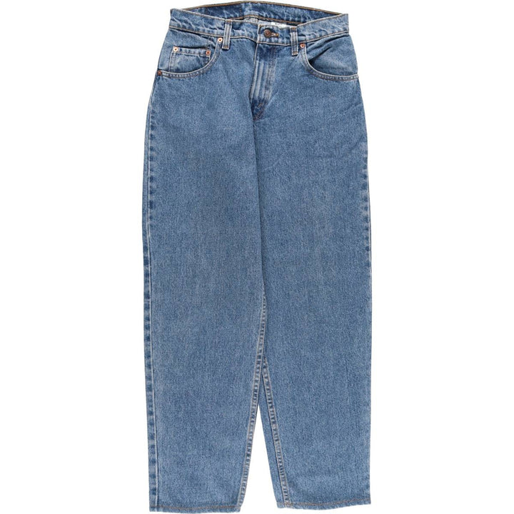 90'S Levi's 560 Relaxed Fit Tapered Leg Denim Pants, Made in USA, Men's, Size W29, Vintage cotton blue type Vintage Second Hand