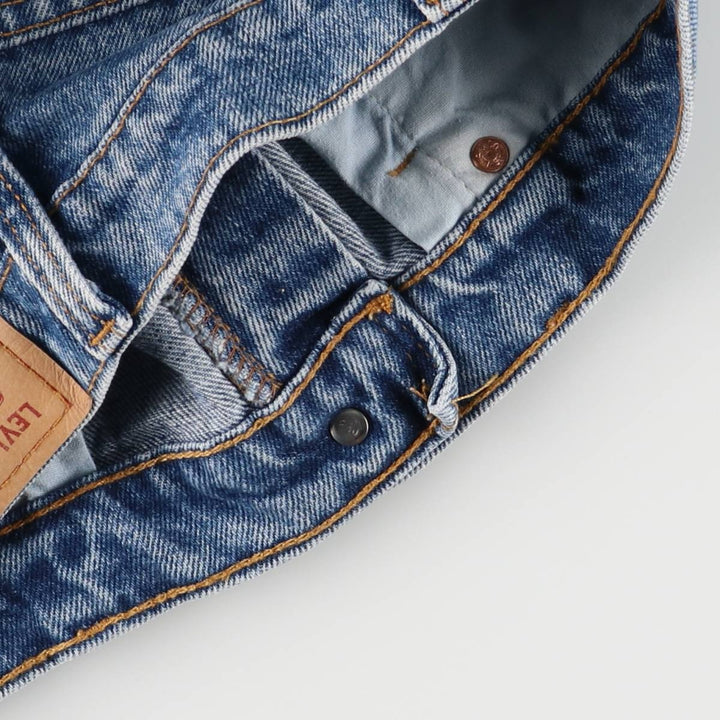 90'S Levi's 560 Relaxed Fit Tapered Leg Denim Pants, Made in USA, Men's, Size W29, Vintage cotton blue type Vintage Second Hand