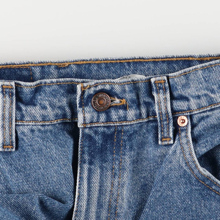 90'S Levi's 560 Relaxed Fit Tapered Leg Denim Pants, Made in USA, Men's, Size W29, Vintage cotton blue type Vintage Second Hand