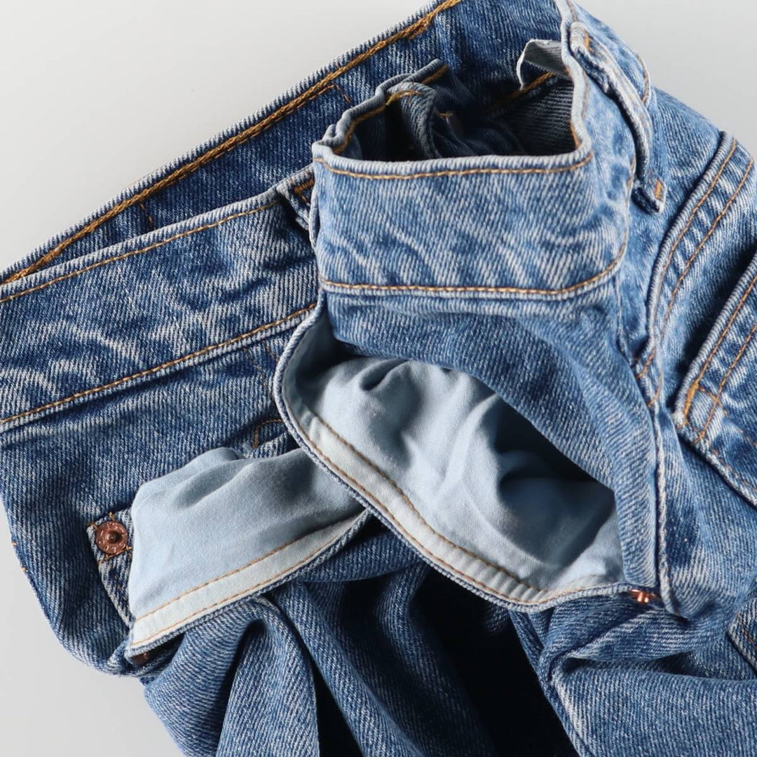 90'S Levi's 560 Relaxed Fit Tapered Leg Denim Pants, Made in USA, Men's, Size W29, Vintage cotton blue type Vintage Second Hand