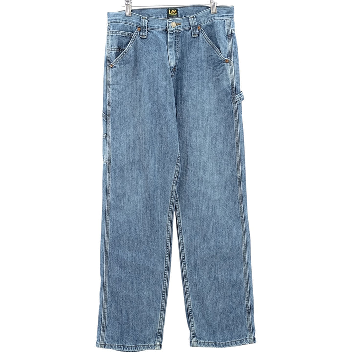 Lee LOOSE FIT denim painter pants for men, equivalent to w32 cotton blue type Vintage Second Hand