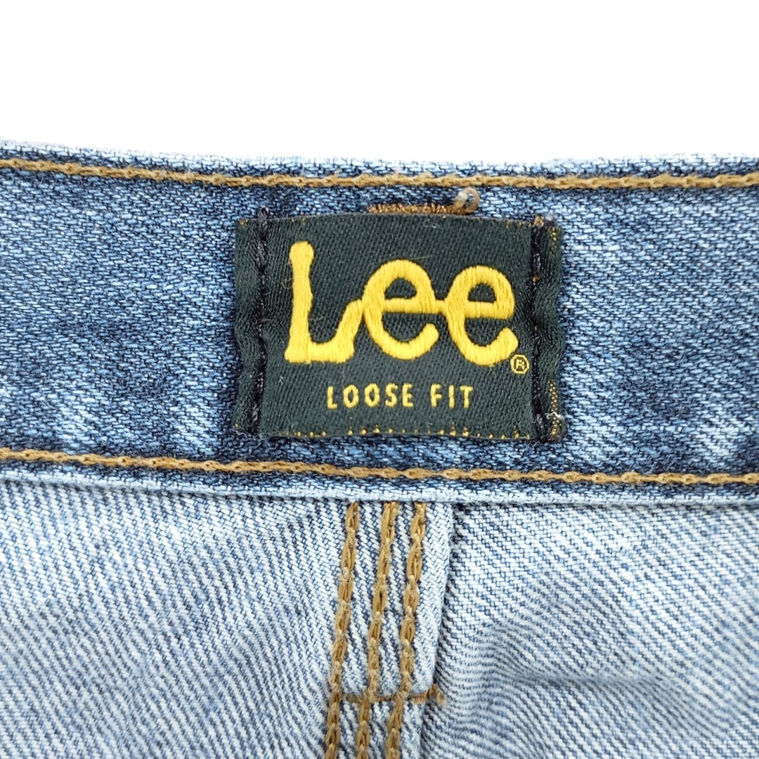 Lee LOOSE FIT denim painter pants for men, equivalent to w32 cotton blue type Vintage Second Hand